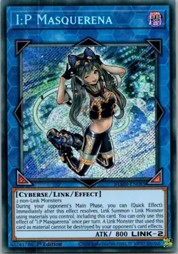 Yugioh I:P Masquerena BLMR-EN085 1st Edition Secret Rare NM - Image 1