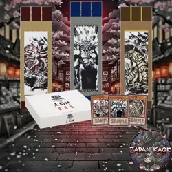 Yu-Gi-Oh OCG Three Egyptian God Mini Scrol Set Artwork Series Limited KONAMI - Image 1