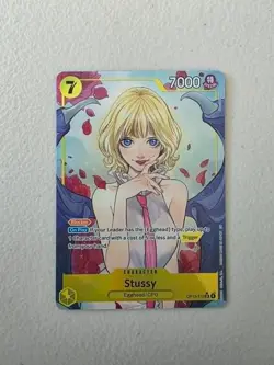 One Piece Card Game Stussy OP13-110 Alternate Art Super Rare - Image 1