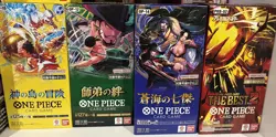 One Piece TCG OP-15 + OP-12 + OP-14 + PR-B02 - Japanese Booster Box Set Sealed - Image 1