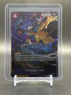 One Piece Trafalgar Law P-093 (Illustration Box 6) Alt Art Promo NM - Image 1