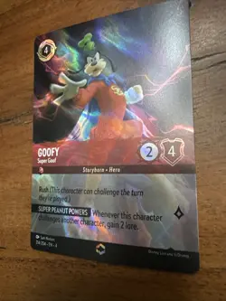 Enchanted Disney Lorcana Ursula's Return Goofy Super Goof 214/204 Enchanted Foil - Image 5