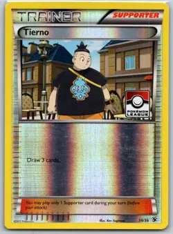 Tierno - 39/39 (Pokemon League) 039/039 Reverse Holo League & Championship Cards - Image 1