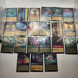 LOT X21 Disney Lorcana TCG Mixed Holo- Cold Foil Lot- Rare/Super Rare Mint Lot - Image 1