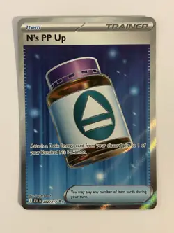 N’s PP Up Full Art 262/217 - NM Ascended Heroes Pokemon Card - Image 1