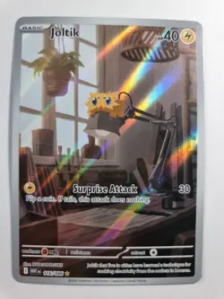 Pokemon TCG Joltik Illustration Rare Card 116/086 S&V White Flare NM - Image 1