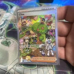 Pokemon TCG Clive 236/091 Paldean Fates Special Illustration Rare Card SIR NM - Image 1