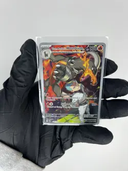 Pokemon TCG Team Rockets Houndoom Illustration Rare Card 191/182 Destined Rivals - Image 1