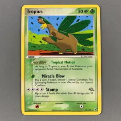 Tropius 27/107 EX Deoxys Regular RARE Pokemon Card 2005 English Near Mint NM - Image 1