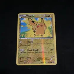 Pokemon Pikachu Reverse Holo 42/146 XY Basic 60 HP Common English TCG Card - Image 1