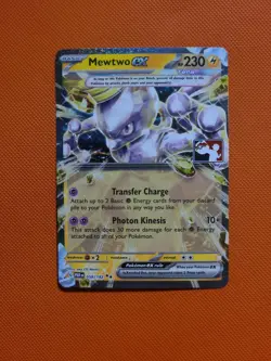 Mewtwo ex 058/182 Holo Double Rare Prize Pack Series Cards Pokemon Near Mint - Image 1