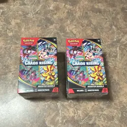 Pokemon Chaos Rising Booster Bundle 2 Box English Trading Card Game - Image 1