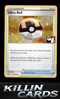 Ultra Ball - 146/159 146/159 Pokemon Uncommon Prize Pack Series Cards Card NM - Image 1