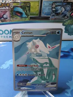 Cetitan 201/191 Surging Sparks Illustration Rare Pokemon Card - NM - Image 1