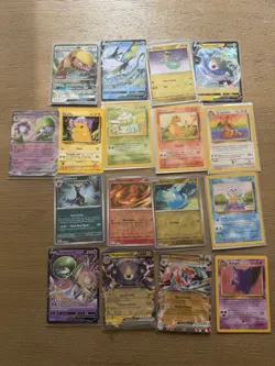 Pokemon TCG 16-Card English GX V EX Foil Regular Lot Gumshoos Inteleon Magnezone - Image 2