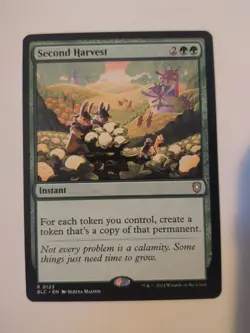 Second Harvest - 123 - NM - Commander: Bloomburrow - MTG - Image 1