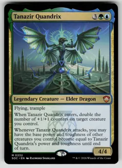Tanazir Quandrix Mythic Commander: Secrets of Strixhaven 332 MTG Near Mint 2026 - Image 1