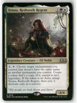 Yenna, Redtooth Regent Normal R Wilds of Eldraine 219 NM - Image 1