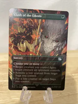 MTG Clash of the Eikons Borderless Regular #0341 Final Fantasy Uncommon NM/M - Image 1