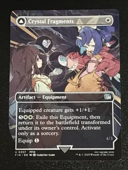 MTG Final Fantasy Crystal Fragments Borderless 0357 NM - Image 1