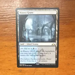 Wizards of the Coast Watery Grave Guilds of Ravnica Land Rare Regular 259/259 - Image 1