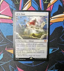 All Is Dust NM Regular MTG Commander Masters CMM Unplayed Magic The Gathering - Image 1