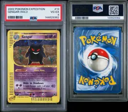 2002 POKEMON EXPEDITION #13 GENGAR-HOLO PSA 4 - Image 3