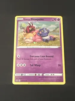 Pokemon Galarian Slowpoke SWSH126 Sword & Shield Promo Holo Basic 70HP EN - Image 1
