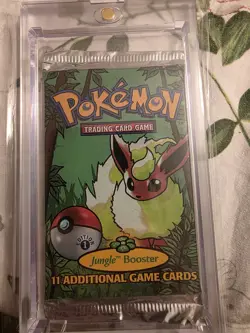 Pokemon 1st Edition Jungle Booster Pack Factory Sealed - HeavyU - Image 5