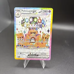 Palossand ex 221/191-Pokemon TCG-Surging Sparks-Full Art- Ultra Rare Holo -NM - Image 1