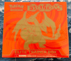 Pokemon XY Evolutions Elite Trainer Box Mega Charizard Y SEALED - Image 1