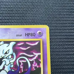 Mewtwo Vending Series Promo Japanese Vintage Pokemon Glossy - Image 3