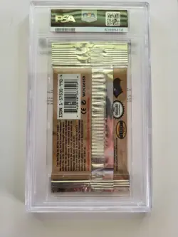 VTG 1999 WOTC Pokemon 1st Edition Fossil Foil Aerodactyl Art PSA 9 Long Crimp - Image 2