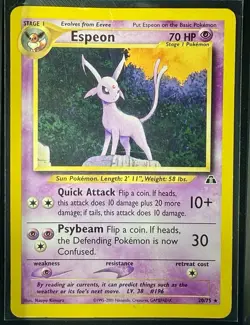 Espeon 20/75 Neo Discovery Regular Pokemon TCG - Image 2