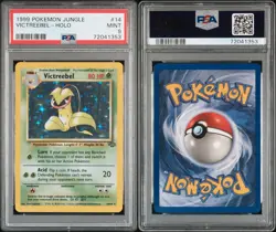 1999 POKEMON JUNGLE #14 VICTREEBEL-HOLO PSA 9 - Image 1
