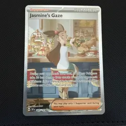 Pokemon Jasmine’s Gaze 245/191 Surging Sparks Full Art Trainer NM - Image 1