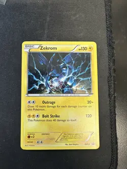 Pokemon Zekrom - Promo Black and White Promos BW24 NM - Image 1