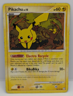 Pikachu 94/123 Mysterious Treasures Regular MP Pokemon - Image 1