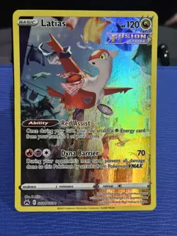 Latias GG20/GG70 -Crown Zenith Galarian Gallery- Holo Ultra Rare- Pokemon -NM - Image 1