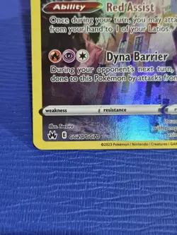 Latias GG20/GG70 -Crown Zenith Galarian Gallery- Holo Ultra Rare- Pokemon -NM - Image 4