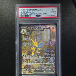 Pokemon Alakazam ex 201/165 Special Illustration Rare Holo PSA 9 - Image 1