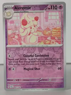 Alcremie - Stellar Crown - 065/142 - Pokemon TCG - Reverse Holo - X - Image 1