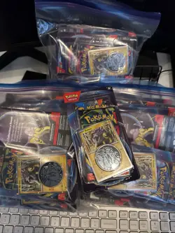 Pokemon Mega Evolution/phantasmal Flames 2 Pack Booster Sleeves Lot Of 20 - Image 2