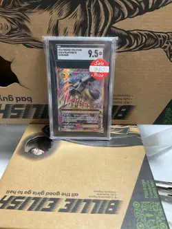Pokemon TCG M Blastoise EX 102/108 Evolutions Ultra Rare Holo SGC 9.5 2016 - Image 1