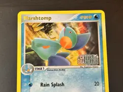 Pokemon Marshtomp 24/100 Reverse Holo EX Crystal Guardians NM Stamped 2006 - Image 3