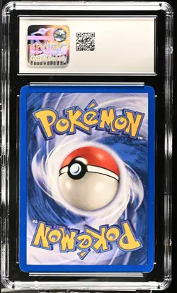 Rainbow Energy 17/82 Holo Team Rocket Pokemon CGC 8 Nm/mint - Image 2