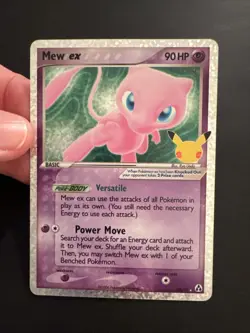 Pokemon TCG Mew ex 88/92 Celebrations: Classic Collection Holo NM - Image 3