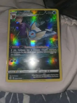 Pokemon Vaporeon TG02/TG30 Trainer Gallery Brilliant Stars - Image 2