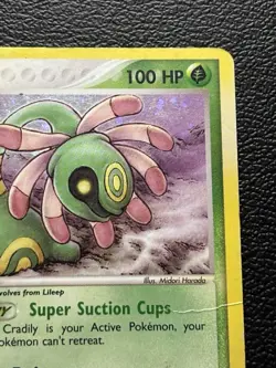 Pokemon TCG Cradily 3/100 Holo Rare Sandstorm Set HP - Image 2