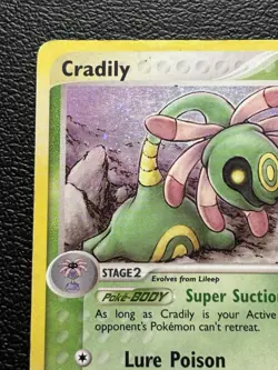 Pokemon TCG Cradily 3/100 Holo Rare Sandstorm Set HP - Image 3